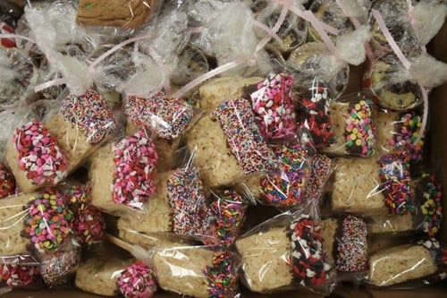 baked goods at lemonade stand