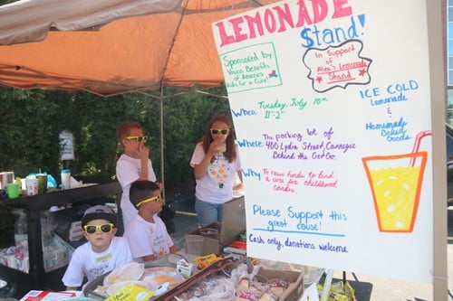 lemonade stand sign